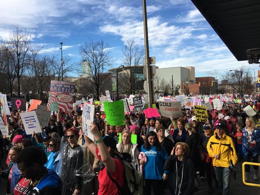 Women's March in Atlanta, Georgia, photographs taken by Julene Jones