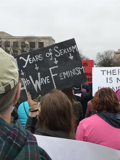 Women's March in Washington, D.C., photographs taken by Eric Rickert