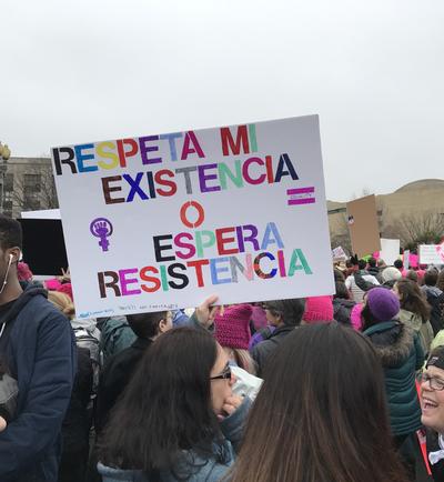 Women's March in Washington, D.C., photographs taken by Eric Rickert