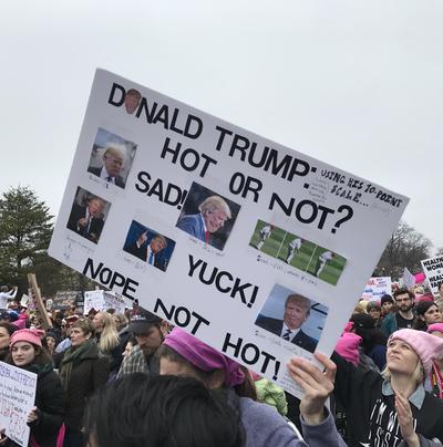 Women's March in Washington, D.C., photographs taken by Eric Rickert