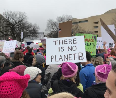 Women's March in Washington, D.C., photographs taken by Eric Rickert