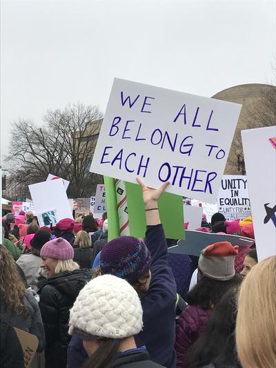 Women's March in Washington, D.C., photographs taken by Eric Rickert