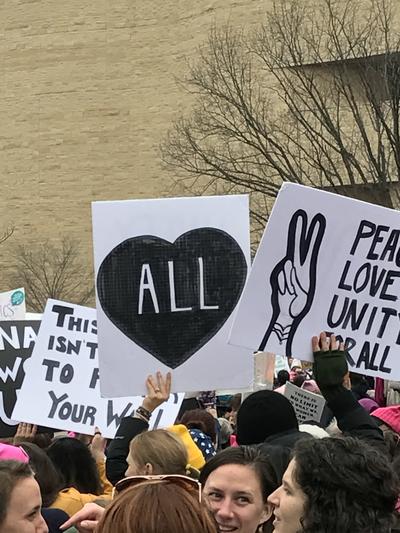 Women's March in Washington, D.C., photographs taken by Eric Rickert