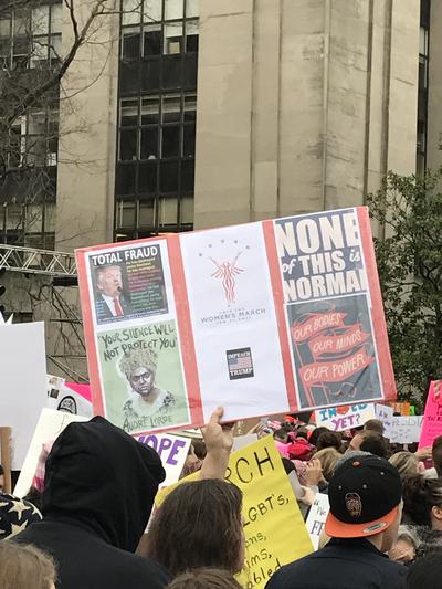 Women's March in Washington, D.C., photographs taken by Eric Rickert