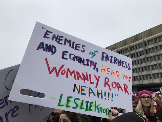 Women's March in Washington, D.C., photographs taken by Eric Rickert