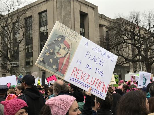 Women's March in Washington, D.C., photographs taken by Eric Rickert