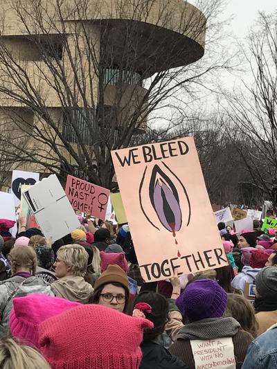 Women's March in Washington, D.C., photographs taken by Eric Rickert