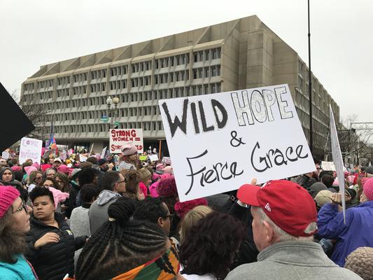 Women's March in Washington, D.C., photographs taken by Eric Rickert