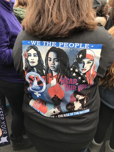 Women's March in Washington, D.C., photographs taken by Eric Rickert