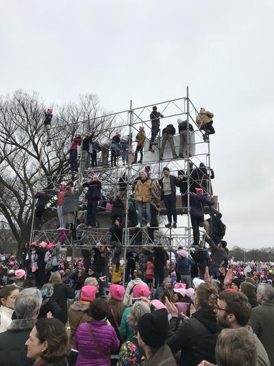 Women's March in Washington, D.C., photographs taken by Eric Rickert