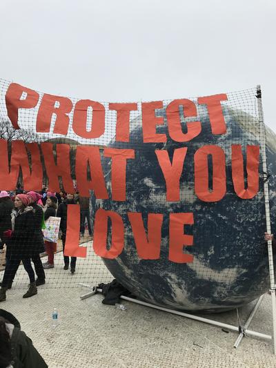 Women's March in Washington, D.C., photographs taken by Eric Rickert