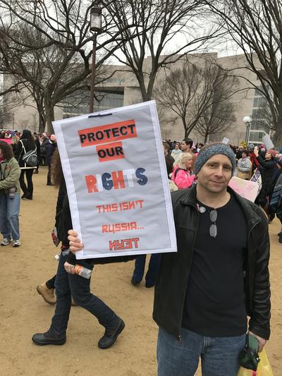 Women's March in Washington, D.C., photographs taken by Eric Rickert