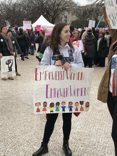 Women's March in Washington, D.C., photographs taken by Eric Rickert