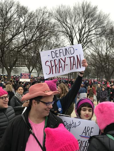 Women's March in Washington, D.C., photographs taken by Eric Rickert