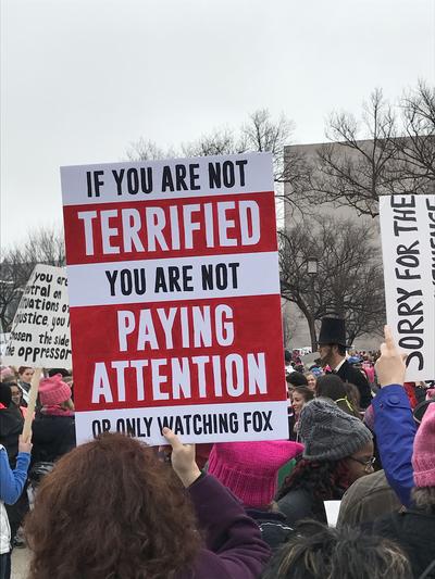 Women's March in Washington, D.C., photographs taken by Eric Rickert