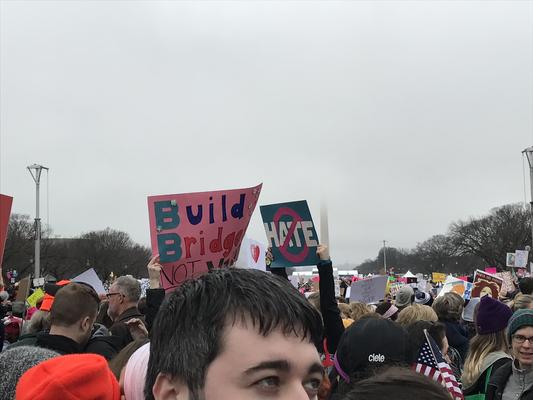 Women's March in Washington, D.C., photographs taken by Eric Rickert