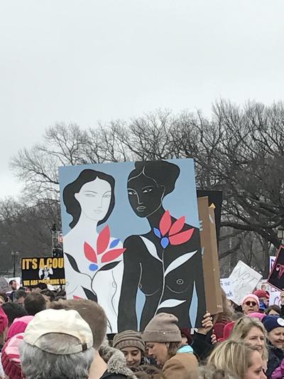 Women's March in Washington, D.C., photographs taken by Eric Rickert