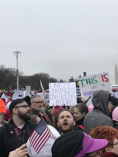 Women's March in Washington, D.C., photographs taken by Eric Rickert