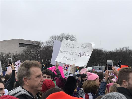 Women's March in Washington, D.C., photographs taken by Eric Rickert