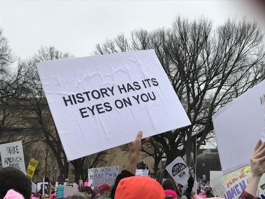 Women's March in Washington, D.C., photographs taken by Eric Rickert