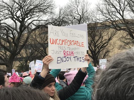 Women's March in Washington, D.C., photographs taken by Eric Rickert