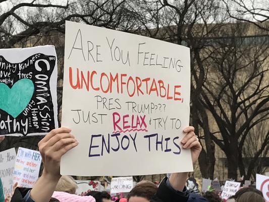 Women's March in Washington, D.C., photographs taken by Eric Rickert