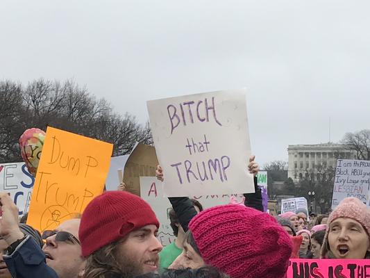 Women's March in Washington, D.C., photographs taken by Eric Rickert