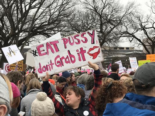 Women's March in Washington, D.C., photographs taken by Eric Rickert