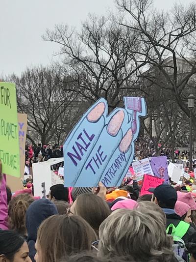 Women's March in Washington, D.C., photographs taken by Eric Rickert