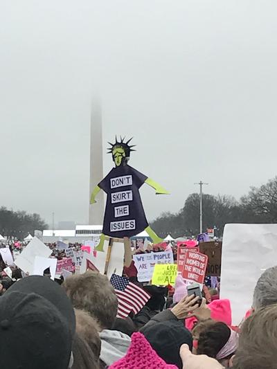 Women's March in Washington, D.C., photographs taken by Eric Rickert