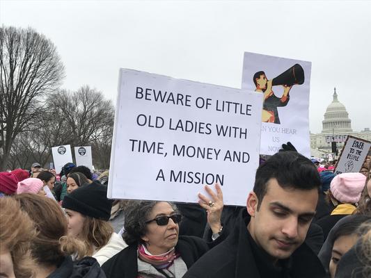 Women's March in Washington, D.C., photographs taken by Eric Rickert