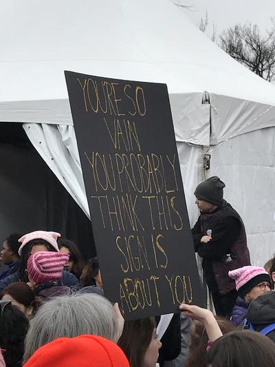 Women's March in Washington, D.C., photographs taken by Eric Rickert