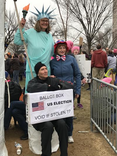 Women's March in Washington, D.C., photographs taken by Eric Rickert