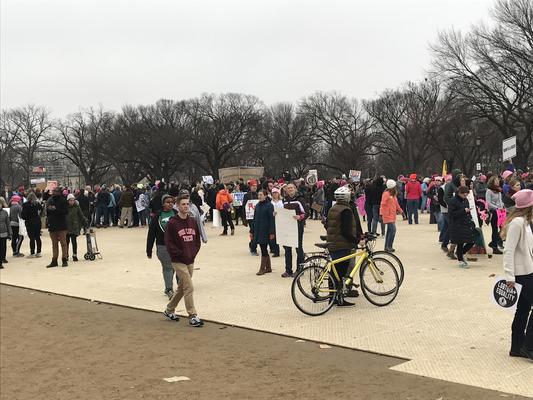 Women's March in Washington, D.C., photographs taken by Eric Rickert