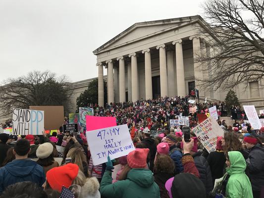 Women's March in Washington, D.C., photographs taken by Eric Rickert