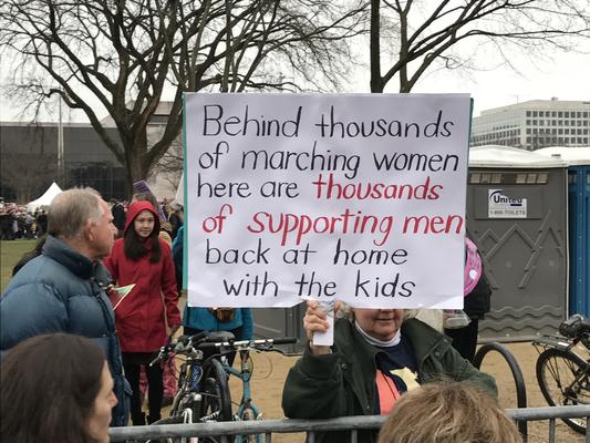 Women's March in Washington, D.C., photographs taken by Eric Rickert