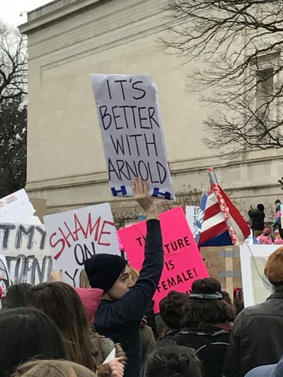 Women's March in Washington, D.C., photographs taken by Eric Rickert