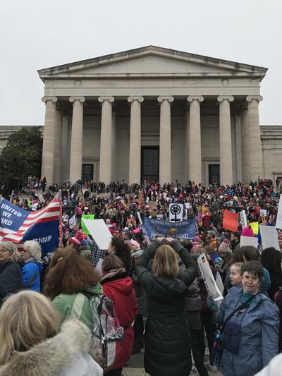 Women's March in Washington, D.C., photographs taken by Eric Rickert