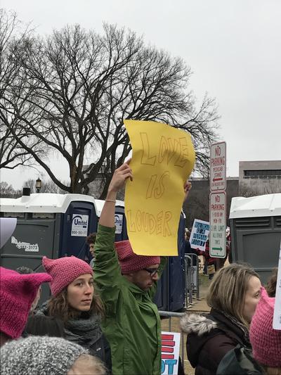 Women's March in Washington, D.C., photographs taken by Eric Rickert