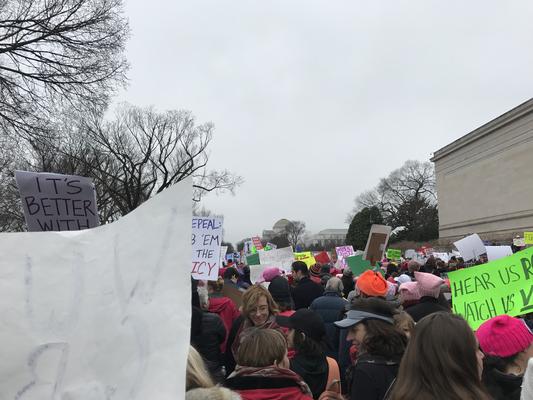 Women's March in Washington, D.C., photographs taken by Eric Rickert