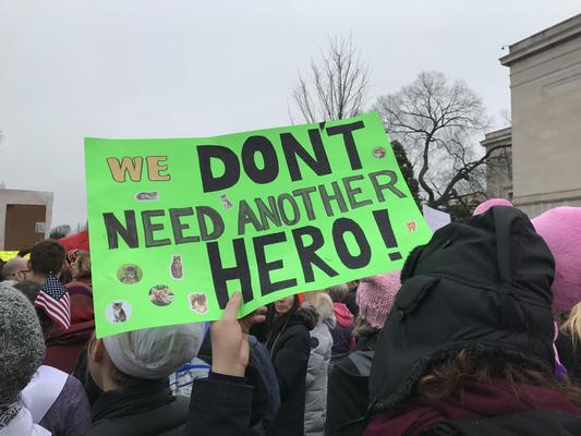 Women's March in Washington, D.C., photographs taken by Eric Rickert