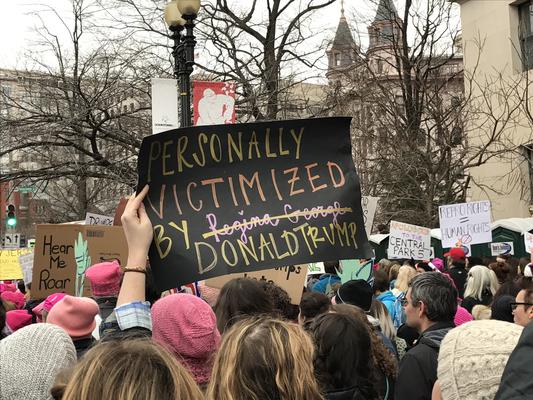 Women's March in Washington, D.C., photographs taken by Eric Rickert