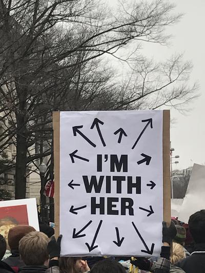 Women's March in Washington, D.C., photographs taken by Eric Rickert