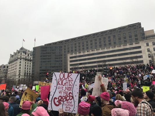 Women's March in Washington, D.C., photographs taken by Eric Rickert