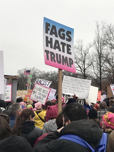 Women's March in Washington, D.C., photographs taken by Eric Rickert