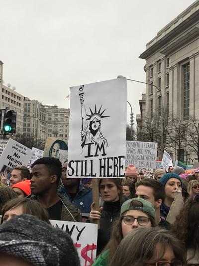 Women's March in Washington, D.C., photographs taken by Eric Rickert