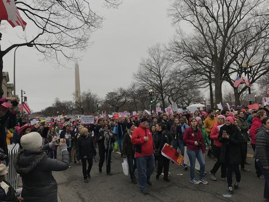 Women's March in Washington, D.C., photographs taken by Eric Rickert