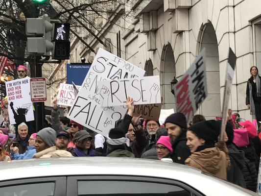 Women's March in Washington, D.C., photographs taken by Eric Rickert