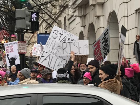 Women's March in Washington, D.C., photographs taken by Eric Rickert