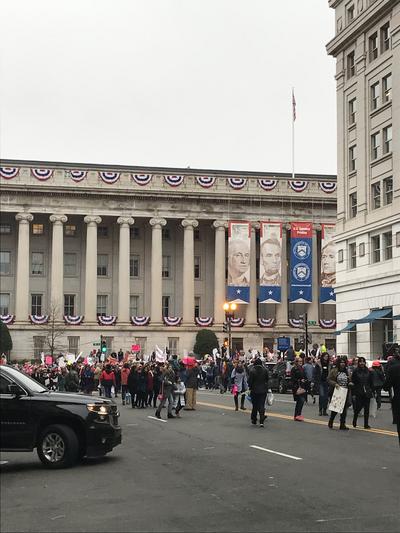 Women's March in Washington, D.C., photographs taken by Eric Rickert